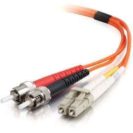 C2G-4m LC-ST 62.5/125 OM1 Duplex Multimode Fiber Optic Cable (TAA Compliant)