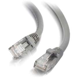 C2G 15ft Cat6 Ethernet Cable, Snagless Unshielded (UTP), Gray, Category 6 for Network Device, RJ-45 Male