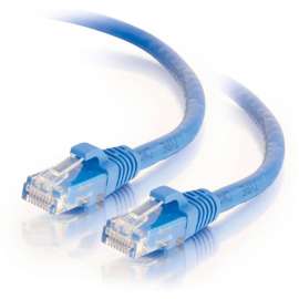 C2G 15ft Cat6 Ethernet Cable, Snagless Unshielded (UTP), Blue, Category 6 for Network Device, RJ-45 Male