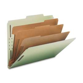Nature Saver Recy. Gray/Green Classificatn Folders