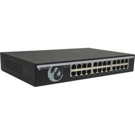 Amer SGRD24 Ethernet Switch, 24 Ports, Gigabit Ethernet, Fast Ethernet, 10/100/1000Base-T, 2 Layer Supported