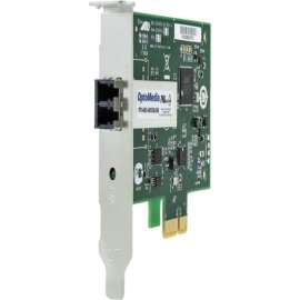 Allied Telesis AT-2911SX Gigabit Ethernet Card, PCI Express x1, 1 Port(s), Full-height, Low-profile, 1000Base-SX