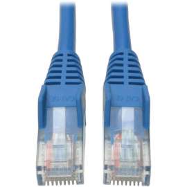 Tripp Lite 2ft Cat5e / Cat5 350MHz Snagless Patch Cable RJ45 M/M Blue 2', 2 ft Category 5e Network Cable for Network Device, First End: 1 x RJ-45 Network, Male, Second End: 1 x RJ-45 Network