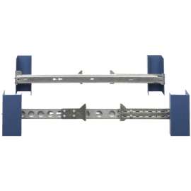 Innovation First Rack Solutions 2U Cobra 115-A Dry Slide Rail for Dell, Zinc Plated