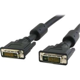 4XEM 10FT DVI-D Dual Link M/M Digital Video Cable, 10 ft DVI Video Cable for Monitor, Video Device, TV, First End: 1 x 25-pin DVI-D (Dual-Link) Digital Video, Male, Second End: 1 x 25-pin DVI-D (Dual-Link) Digital Video