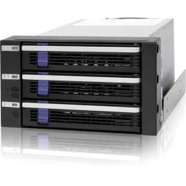 Cremax Icy Dock MB153SP-B 3 in 2 SATA Internal Backplane Raid Cage Module, 3 x HDD Supported, RAID Supported, 3 x Total Bays, 3 x 3.5" Bay