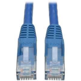 Tripp Lite 2ft Cat6 Gigabit Snagless Molded Patch Cable RJ45 M/M Blue 2' 50 Bulk Pack, 2 ft Category 6 Network Cable for Network Device, First End: 1 x RJ-45 Network, Male, Second End: 1 x RJ-45 Network