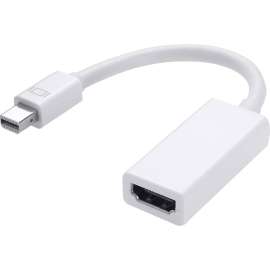 4XEM Mini DisplayPort to HDMI M/F Adapter - HDMI/Mini DisplayPort A/V Cable for Audio/Video Device, MacBook, MacBook Pro, iMac, MacBook Air, Mac mini, Mac Pro, TV - First End: 1 x Mini DisplayPort 1.1 Digital Audio/Video - Male - Second End: 1 x HDM