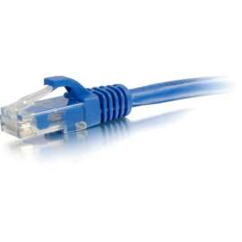 C2G 12ft Cat6 Ethernet Cable, Snagless Unshielded (UTP), Blue, Category 6 for Network Device, RJ-45 Male