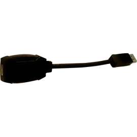 Comprehensive Cable Comprehensive DisplayPort Male To HDMI Female Adapter Cable, 8" DisplayPort/HDMI A/V Cable for Audio/Video Device, HDTV, First End: 1 x DisplayPort 1.1a Digital Audio/Video, Male, Second End: 1 x HDMI 1.3b Digital Audio/Video