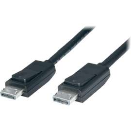 4XEM 20FT DisplayPort M/M Cable - 20 ft DisplayPort A/V Cable for Audio/Video Device, Monitor - First End: 1 x DisplayPort 1.2 Digital Audio/Video - Male - Second End: 1 x DisplayPort 1.2 Digital Audio/Video - Male - Shielding - Black