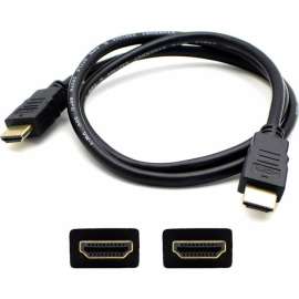 Addon 35ft HDMI 1.3 Male to HDMI 1.3 Male Black Cable For Resolution Up to 2560x1600 (WQXGA), 100% compatible and guaranteed to work