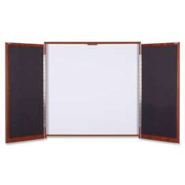 Lorell Dry-erase Whiteboard Presentation Cabinet