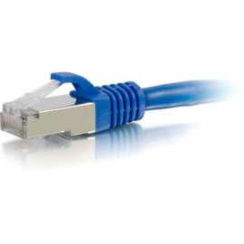 C2G 10ft Cat6 Ethernet Cable, Snagless Shielded (STP), Blue, Category 6 for Network Device, RJ-45 Male