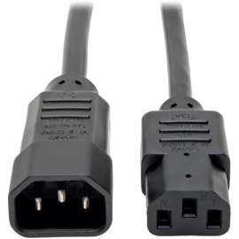 Tripp Lite Computer Power Extension Cord Adapter 13A 16AWG C14 to C13 2ft, 13A, 16AWG (IEC-320-C14 to IEC-320-C13) 2-ft.