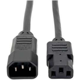 Tripp Lite Computer Power Extension Cord Adapter 13A 16AWG C14 to C13 4ft, 13A, 16AWG (IEC-320-C14 to IEC-320-C13) 4-ft.