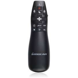 IOGEAR Gyro Presenter Mouse with Red Laser, Laser, Wireless, Radio Frequency, 2.40 GHz