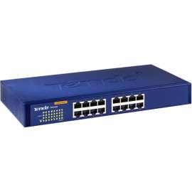 Tenda 16-Port 10/100/1000 Gigabit Switch, 16 Ports, 10/100/1000Base-T, 2 Layer Supported, 1U High