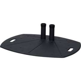 Premier Mounts TL-BASE Mounting Base for Display Stand, Black, 160 lb Load Capacity