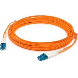 AddOn 2m LC (Male) to LC (Male) Orange OM1 Duplex Fiber OFNR (Riser-Rated) Patch Cable, 100% compatible and guaranteed to work