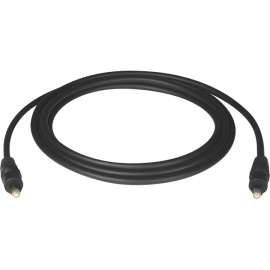 Tripp Lite 6ft Toslink Home Theater Digital Optical SPDIF Audio Cable 6' 2M 2 Meter, Toslink, Toslink, 6ft