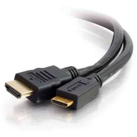 C2G 3ft 4K HDMI to HDMI Mini Cable with Ethernet - High Speed - 60Hz - M/M - 3 ft HDMI A/V Cable for Audio/Video Device, Smartphone, Tablet, Desktop Computer - First End: 1 x HDMI Male Digital Audio/Video - Second End: 1 x HDMI (Mini Type C) Male Di