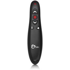 SIIG, Inc 2.4GHz RF Wireless Presenter, Wireless, Radio Frequency, 2.40 GHz, Black
