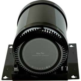 Rocstor Rocmount Pro-M DM Desk or Wall Mounting Kit is for a Single Mac Pro Computer, Mount a single Mac Pro under or aside a desk, against or to the wall. It is versatile and it mounts to any flat surface at any angle, Rugged