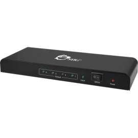SIIG 4Kx2K HDMI 4-Port Splitter with 3D Supported, 49.21 ft Maximum Operating Distance, 1 x HDMI In, 4 x HDMI Out
