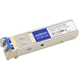 AddOn 10-Pack of Cisco GLC-LH-SMD Compatible TAA Compliant 1000Base-LX SFP Transceiver (SMF, 1310nm, 10km, LC, DOM) - 100% compatible and guaranteed to work