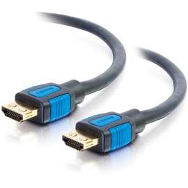 C2G 25ft 4K HDMI Cable with Ethernet and Gripping Connectors, M/M, 25 ft HDMI A/V Cable for Audio/Video Device, Home Theater System, Desktop Computer, HDMI Digital Audio/Video, Supports up to 4096 x 2160