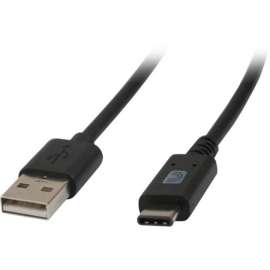 Comprehensive Cable Comprehensive USB 2.0 C Male to A Male Cable 3ft., 3 ft USB Data Transfer Cable for PC, First End: 1 x USB 3.1 Type C, Male, Second End: 1 x USB 2.0 Type A