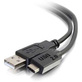 C2G 3ft USB C to USB Cable, USB C 2.0 to USB A Cable, M/M, USB for Smartphone, Tablet, Hard Drive, Printer, Notebook, Cellular Phone, 60 MB/s