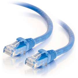 C2G 5ft Cat6 Ethernet Cable, Snaglass Unshielded (UTP), Blue, Category 6 for Network Device, RJ-45 Male