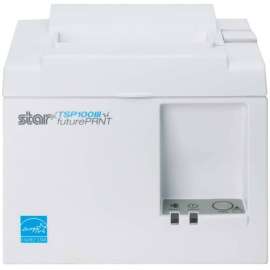 Star Micronics futurePRNT TSP143IIILAN WT US Desktop Direct Thermal Printer, Monochrome, Receipt Print, Ethernet, With Cutter