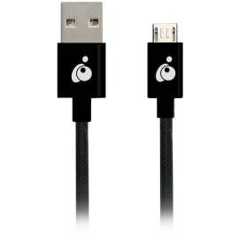 IOGEAR Charge & Sync Flip Pro, Reversible USB to Reversible Micro USB Cable (3.3ft/1m), 3.30 ft USB Data Transfer Cable for Smartphone, Tablet, Speaker, Headphone, Camera, Gaming Console, Computer, USB Hub, Power Adapter, Wall Charger, First End: 1 x USB 