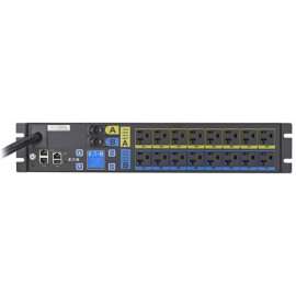 Eaton Managed Rack PDU 2.88 kW max 120V 24A 50-60Hz 2U Single-Phase PDU, Switched, NEMA L5-30P, 16 x NEMA 5-20R, 120 V AC