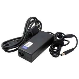 Addon Dell LA65NS2-01 Compatible 65W 19.5V at 3.34A Black 5.0 mm x 7.4 mm Laptop Power Adapter and Cable, 100% compatible and guaranteed to work