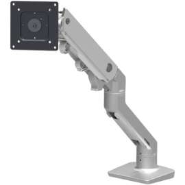 Ergotron Desk Mount for Monitor, TV - Polished Aluminum - 1 Display(s) Supported - 42" Screen Support - 42 lb Load Capacity - 100 x 100, 75 x 75, 200 x 100, 200 x 200