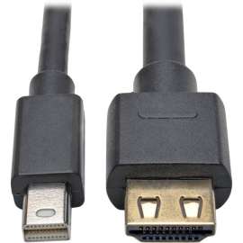Tripp Lite Mini DisplayPort 1.2a to HDMI 2.0 Active Adapter Converter Cable 4K x 2K 10ft 10' - HDMI/Mini DisplayPort for Audio/Video Device, Monitor, Projector, HDTV, Graphics Card, Tablet - 10 ft - 1 x HDMI Male Digital Audio/Video - 1 x Mini Displ