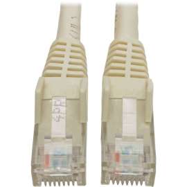 Tripp Lite Cat6 Gigabit Snagless Molded (UTP) Ethernet Cable (RJ45 M/M) PoE White 6 ft. (1.83 m), Category 6 for Switch, Hub, Network Device, Router, Modem, Server, Network Adapter, 128 MB/s, Patch Cable, 6 ft