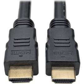 Tripp Lite High Speed HDMI Cable Active w/ Built-In Signal Booster M/M 50ft - HDMI for Audio/Video Device, Blu-ray Player, Monitor, Projector, TV, Gaming Console, iPad - 49.87 ft - 1 x HDMI Male Digital Audio/Video - 1 x HDMI Male Digital Audio/Vide
