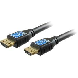 Comprehensive Cable Comprehensive Pro AV/IT Certified 18Gb 4K High Speed HDMI Cable with ProGrip 15ft Black, 15 ft HDMI A/V Cable for Audio/Video Device, First End: 1 x HDMI Digital Audio/Video, Male, Second End: 1 x HDMI Digital Audio/Video