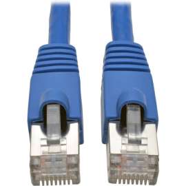 Tripp Lite Cat6a Snagless Shielded STP Patch Cable 10G, PoE, Blue M/M 25ft, Category 6a for Network Device, Switch, Modem, Router, Hub, Patch Panel, VoIP Device, Camera, 1.25 GB/s, Patch Cable, 25 ft