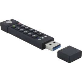 Apricorn Mass Storag Apricorn 128GB Aegis Secure Key 3z USB 3.1 Flash Drive, 128 GB, USB 3.1, 77 MB/s Read Speed, 72 MB/s Write Speed