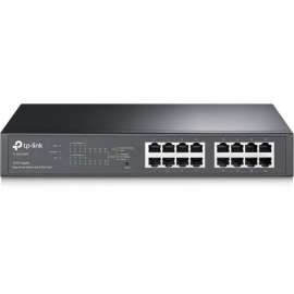 Tp Link TP-Link TL-SG1016PE, 16-Port Gigabit Easy Smart PoE Switch with 8-Port PoE+, Limited Lifetime Protection, Easy Smart Managed, 8 PoE+ Ports @150W