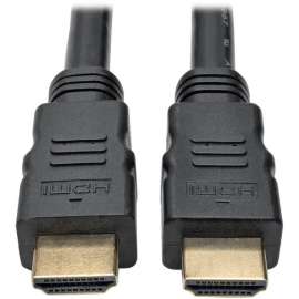 Tripp Lite High Speed HDMI Cable Active Built-In Signal Booster M/M 100ft 100', HDMI for Computer, Cable Box, Blu-ray Player, Monitor, Projector, TV, 100 ft, 1 x HDMI Male Digital Audio/Video, 1 x HDMI Male Digital Audio/Video