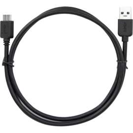 Rocstor Premium rOCSTOR 3ft (1M) SuperSpeed USB 3.0 Type A to USB Micro B Cable - M/M - For External Hard Disk Drive Enclosure, Card Reader, Video Capture Card, Computers - 3 ft - 1 Pack - 1 x USB Type A Male, - 1 x USB Micro Type B Male- Nickel Pla