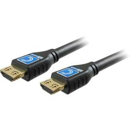 Comprehensive Cable Comprehensive Pro AV/IT 18G 4K High Speed HDMI Cable with ProGrip 35ft Black (active), 35 ft HDMI A/V Cable for Audio/Video Device, First End: 1 x HDMI Type A Digital Audio/Video, Male, Second End: 1 x HDMI Type A Digital Audio/Video
