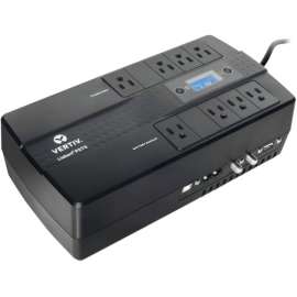 Vertiv Liebert PST5 UPS, 660VA/400W 120V,  Battery Backup & Surge Protection, 8 Outlets ,  Energy Star Certified